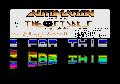 disc432 screenshot from disc 432