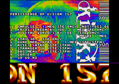 screenshot from disc 157